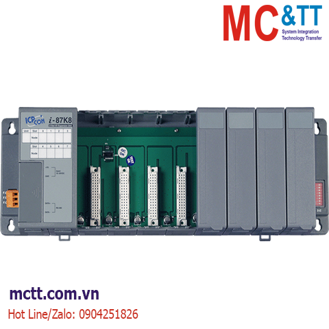 Module RS-485 DCON 8 khe cắm module I/O ICP DAS I-87K8-G CR