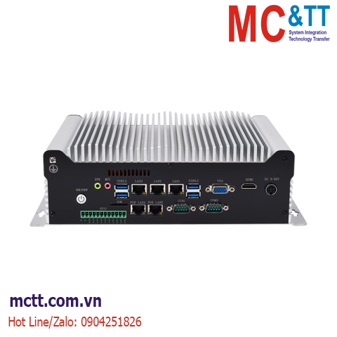 Máy tính nhúng công nghiệp không quạt (5 LAN + 2 COM) TP-IPC IBOX-604-5L2C2P