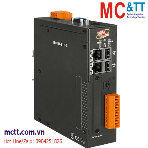 Bộ chuyển đổi cổng Modbus TCP sang IEC-61850 ICP DAS IEC850-211-S CR