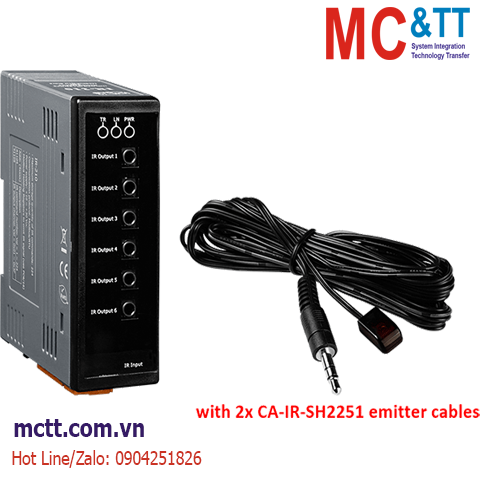 Module chuyển đổi hồng ngoại IR sang RS-232/485 Modbus RTU ICP DAS IR-210 CR
