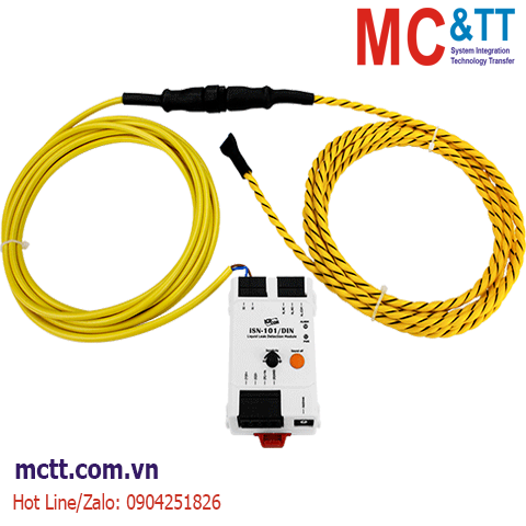 Module phát hiện dò rỉ chất lỏng đầu ra cảnh báo RS-485 Modbus RTU ICP DAS iSN-101/S2/DIN CR