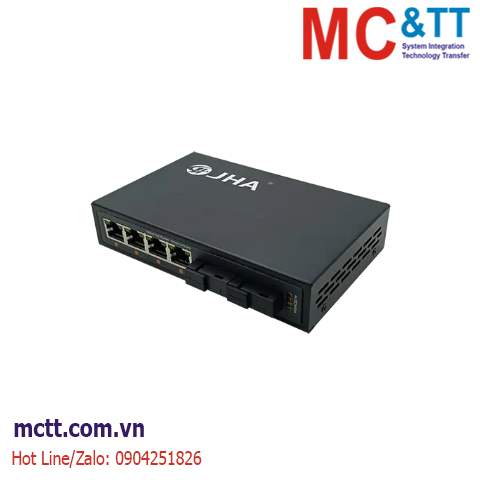 Switch 4 cổng Gigabit Ethernet + 2 cổng Gigabit quang JHA Tech JHA-G24