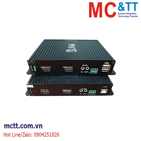 Bộ chuyển đổi 1 kênh HDMI sang quang JHA TECH JHA-H100