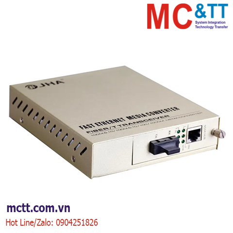 Bộ chuyển đổi quang điện quản lý 1 cổng GbE + 1 cổng Gigabit quang JHA Tech JHA-MG11