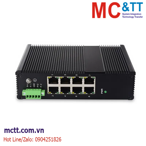 Switch công nghiệp quản lý 8 cổng Gigabit PoE JHA Tech JHA-MIGS08HP-WEB