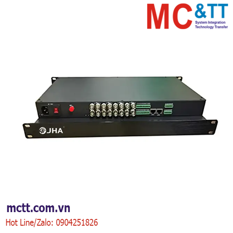 Bộ chuyển đổi 8 kênh HD-SDI Video sang quang JHA TECH JHA-S800