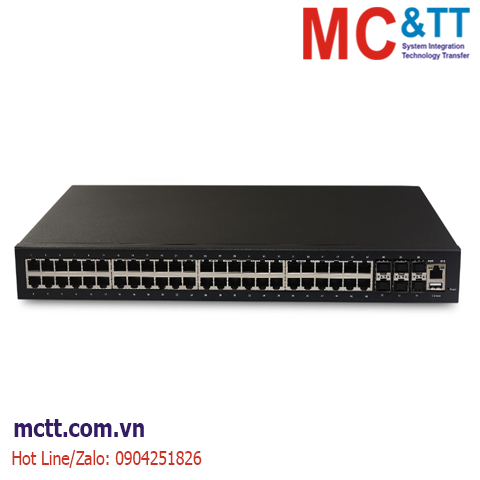 Switch Layer 3 quản lý 48 cổng Gigabit Ethernet + 6 cổng 1G/10G SFP+ JHA Tech JHA-SW6048MGH-L3
