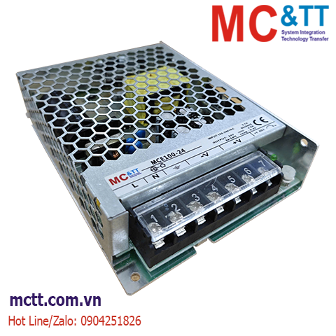 Bộ đổi nguồn tổ ong MCE100-24 100W, 24VDC, 4.5A