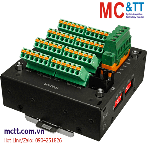 Module Motionnet 32 kênh đầu ra số DO ICP DAS MN-D604-DIN CR