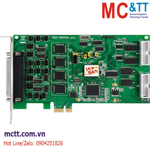 Card PCI Express 16 kênh vào/ra số DI/DO + 12 kênh Timer/Counter/Frequency ICP DAS PEX-TMC12A CR