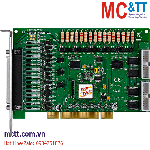 Card PCI 32 kênh vào/ra số DI/DO ICP DAS PISO-730AU CR
