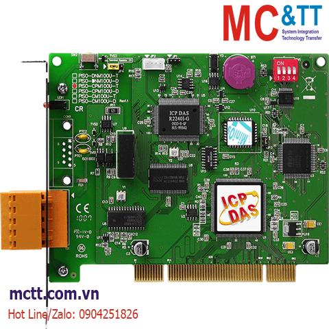 Card PCI 1 cổng CANopen Master ICP DAS PISO-CPM100U-T CR