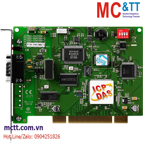 Card PCI 1 cổng DeviceNet Multi-Slave ICP DAS PISO-DNS100U-D CR