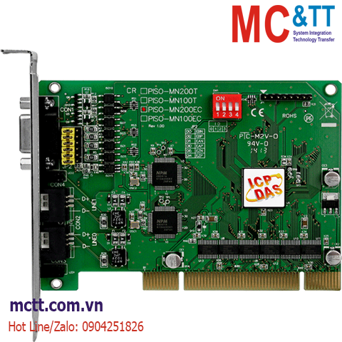 Card PCI Dual-line Motionnet Master ICP DAS PISO-MN200EC CR