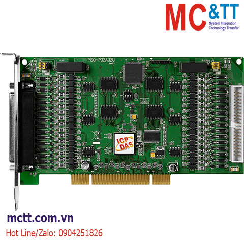 Card PCI 32 kênh DI + 32 kênh DO ICP DAS PISO-P32A32U CR