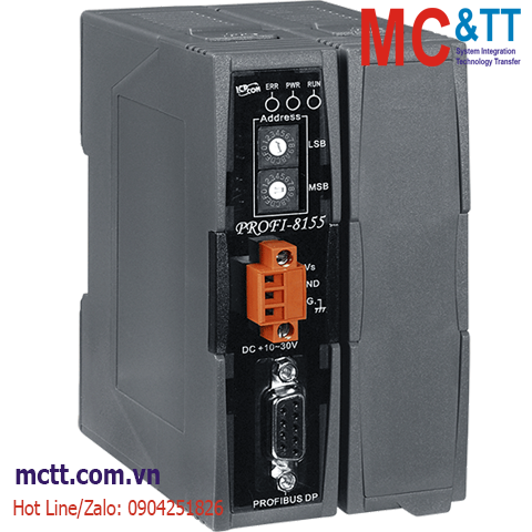 Module Profibus Slave 1 khe cắm module I/O ICP DAS PROFI-8155-G CR
