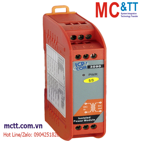 Bộ đổi nguồn 18 - 36 VDC sang 5 VDC 2000 mA ICP DAS PW-3090-5S-R CR