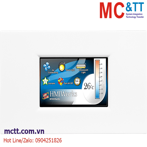 Màn hình cảm ứng HMI 2.8 inch Ethernet Modbus TCP ICP DAS TPD-283-M1 CR