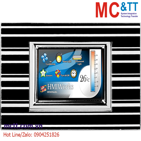 Màn hình cảm ứng HMI 2.8 inch RS-485/Ethernet Modbus RTU/TCP ICP DAS TPD-283U-M3 CR