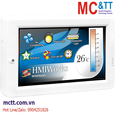 Màn hình cảm ứng HMI 4.3 inch RS-485 Modbus RTU ICP DAS TPD-430-H CR