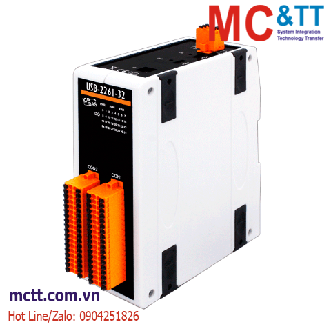 Module USB 32 kênh đầu ra Relay ICP DAS USB-2261-32 CR