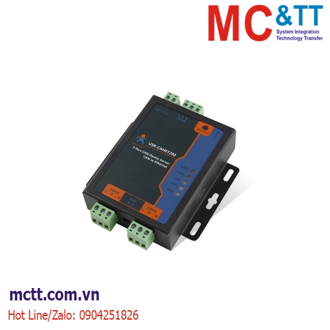Bộ chuyển đổi 2 cổng CAN sang Ethernet/ RS-485 USR-CANET200