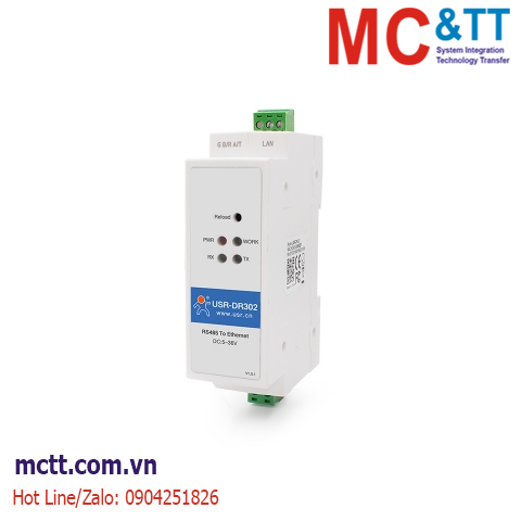 Bộ chuyển đổi 1 cổng RS-485 sang Ethernet hỗ trợ Modbus Gateway USR-DR302