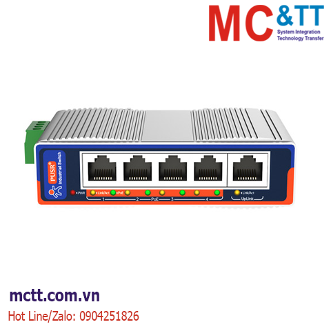Switch công nghiệp 4 cổng PoE + 1 cổng Ethernet USR-ISF005P