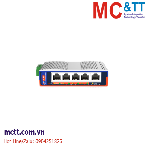 Switch công nghiệp 4 cổng PoE + 1 cổng Ethernet USR-ISF1005P