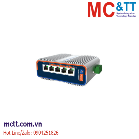 Switch công nghiệp 4 cổng Gigabit PoE + 1 cổng Gigabit Ethernet USR-ISG005P