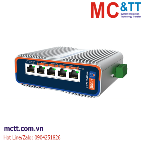 Switch công nghiệp 4 cổng Gigabit PoE + 1 cổng Gigabit Ethernet USR-ISG1005P