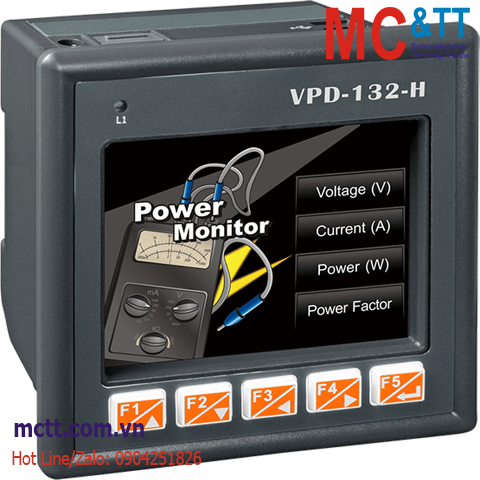 Màn hình cảm ứng HMI 3.5 inch 2xRS-232/485 Modbus RTU ICP DAS VPD-132-H CR