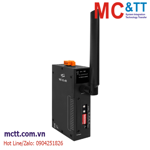 Module Wi-Fi Modbus TCP & MQTT 1 khe cắm I/O ICP DAS WF-IO-4N CR