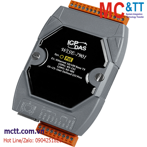 Bộ điều khiển nhúng IoT (IIoT Edge Controller) ICP DAS WISE-7901 CR