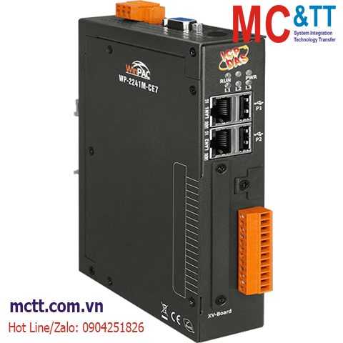 Bộ lập trình nhúng Windows CE 7.0 PAC với CPU Cortex-A8 WinCE 7.0 + 1 khe cắm module I/O ICP DAS WP-2241M-CE7 CR