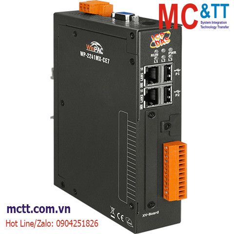 Bộ lập trình nhúng Windows CE 7.0 PAC với CPU Cortex-A8 WinCE 7.0 + 1 khe cắm module I/O ICP DAS WP-2241MX-CE7 CR