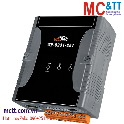 Bộ lập trình nhúng Windows CE 7.0 PAC với CPU Cortex-A8 WinCE 7.0 + 1 khe cắm module I/O ICP DAS WP-5231-CE7 CR
