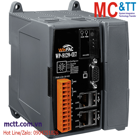 Bộ lập trình nhúng InduSoft PAC 300 tag CPU Cortex-A8 + WinCE 7.0 ICP DAS WP-8129-CE7 CR