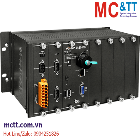 Bộ lập trình nhúng Windows CE 7.0 PAC với CPU Cortex-A8 WinCE 7.0 + 4 khe cắm module I/O ICP DAS WP-9421-CE7 CR
