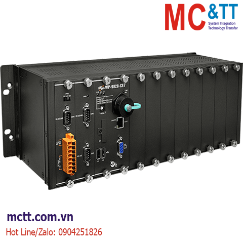 Bộ lập trình nhúng Win-GRAF PAC CPU Cortex-A8 + WinCE 7.0 + 8 khe cắm module I/O ICP DAS WP-9828-CE7 CR