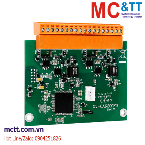 Card mở rộng 2 cổng CAN FD ICP DAS XV-CAN200FD CR