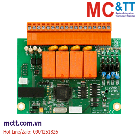 Card mở rộng 4 kênh AI + 4 kênh DI + 4 kênh Relay ICP DAS XV386 CR