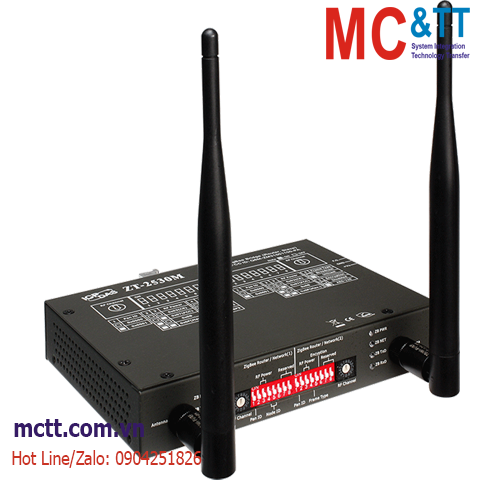 Bộ lặp và chuyển tiếp Zigbee (Coordinator & Router) ICP DAS ZT-2530M CR