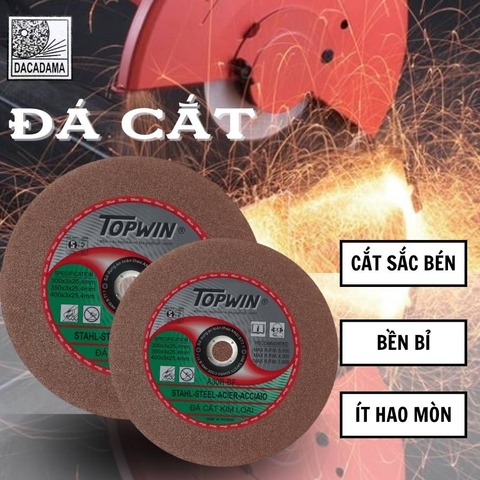 Đá cắt sắt Topwin 350 x 3 x 25,4mm