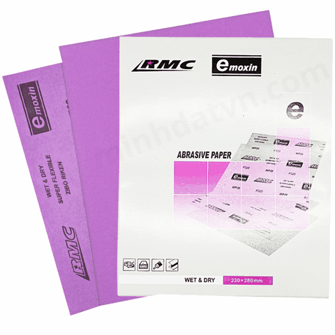 Giấy Nhám Nước - Khô RMC Tím Nhật Bản W39P