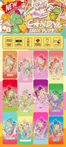 POD 1 LẦN NICOTIME CANDY 12000 HƠI
