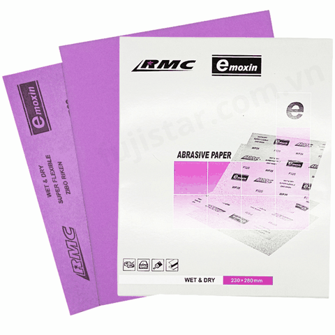 Giấy Nhám Nước - Khô RMC Tím Nhật Bản W39P