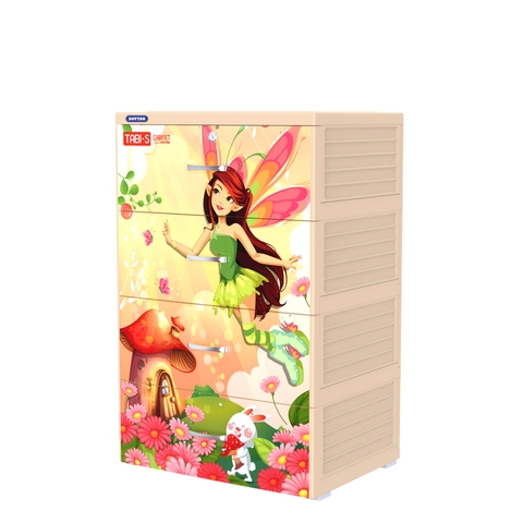 TỦ TABI-S 4 NGĂN DUY TÂN - KEM NEW