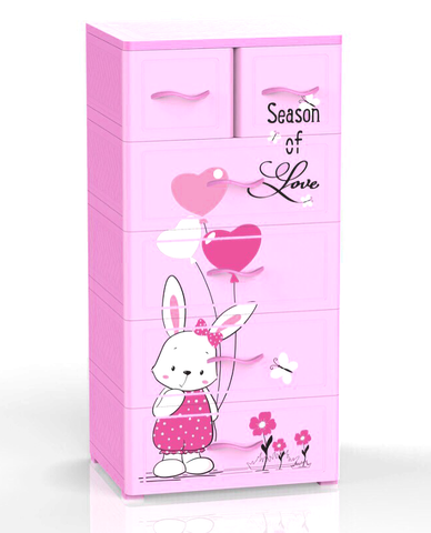 TỦ TTP 5 NGĂN MÀU HỒNG ĐẠI  ĐỒNG TIẾN