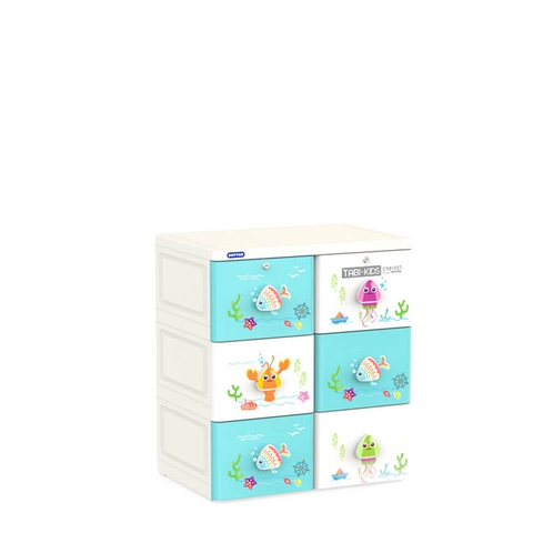 TỦ TABI KIDS 3 NGĂN MÀU DƯƠNG DUY TÂN